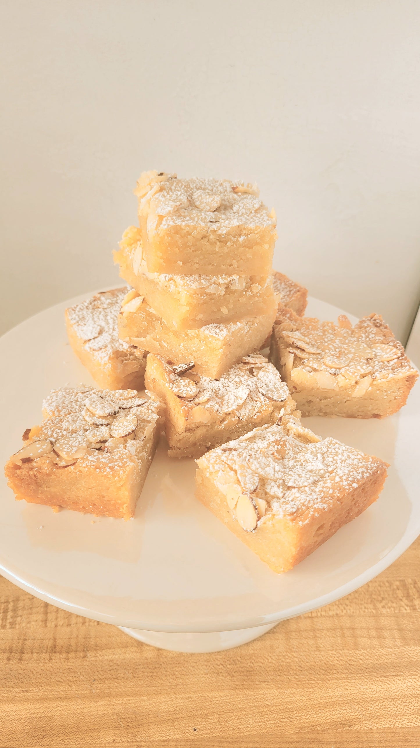 Almond Croissant Blondie